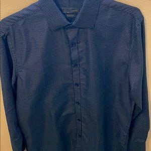 Ruffini Black Label Italy Dress Shirt S 14-14 1/2